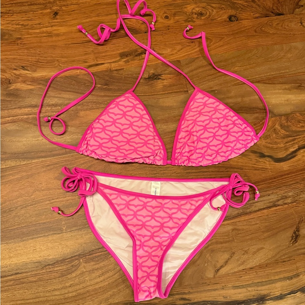 Vineyard Vines Pink Bikini Set